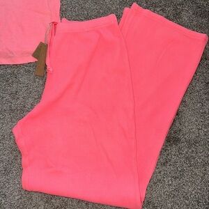 NEW ✨ SKIMS Coral Waffle Straight Leg Pant XS